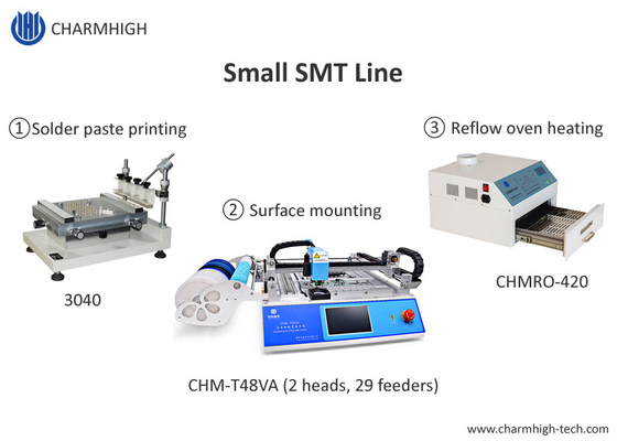 SMT Pick and Place Equipment 2500w Reflow Fırın Yüzey Montaj Teknolojisi