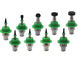 SMT Yedek Parça Yeşil Juki Nozul Charmhigh smt Alma ve Yerleştirme Makinesi 501-507 SMT Aksesuarları