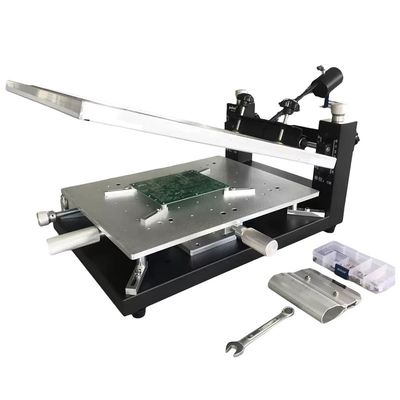 Çifte taraflı PCB Montajı için Benchtop Manual SMT Ekran Yazıcısı, 300×400mm Solder Paste Baskı