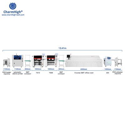 Yüksek Hacimli Büyük Inline SMT Montaj Hatı PCBA Üretimi için SMT Çözümleri