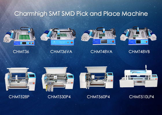 Charmhigh SMD Alma ve Yerleştirme Makinesi, SMT Yerleştirme Makinesi 8 Model Prototipleme