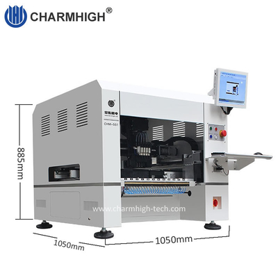 CHM-551 Upgrade 4 Başlı SMT Pick And Place Robot Tam Otomatik 0201 için