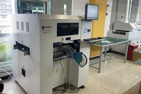 3250 ekran yazıcısı ile orta SMT hattı 6 başlı SMT seç ve yerleştirme makinesi 830 Reflow fırını
