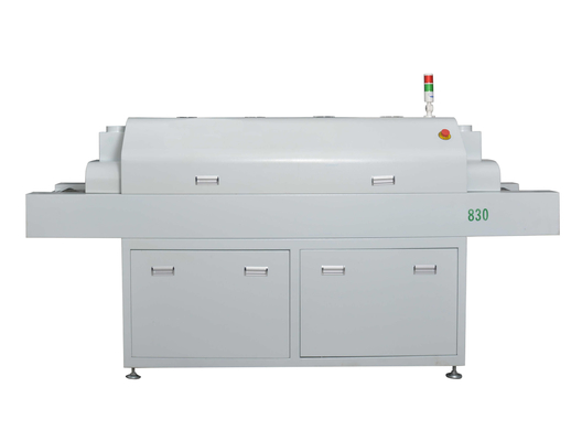 3250 Stecnil Yazıcısı CHM-551 SMT Seç ve Yerleştir Makinesi 830 Geri Akış Fırını ile Küçük ve Orta SMT Hatı