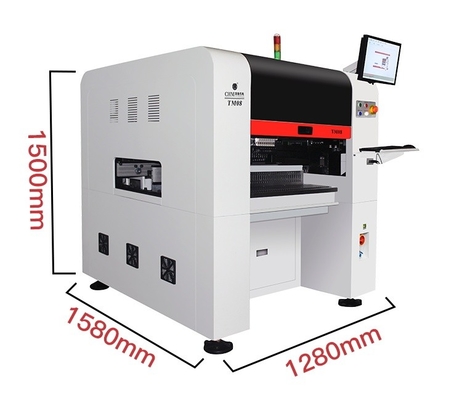 Charmhigh TM08 PCBA Üretim SMT Çip Monter Yerleştirme Makinesi CPK≥1.0