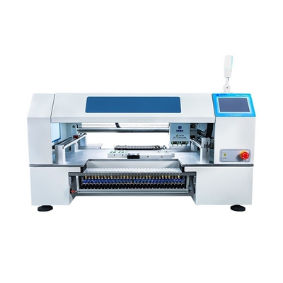 4 başlı 60 besleyiciler CHMT560P4 Masaüstü SMT Çip Monter SMD Al ve Yer Makinesi