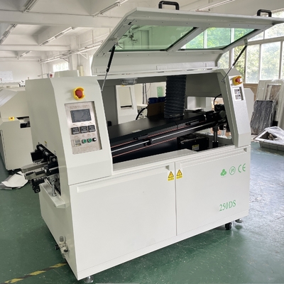 PCB DIP Üretim Hatı için Küçük Kurşunsuz Dalga Lehimleme Makinesi 250DS