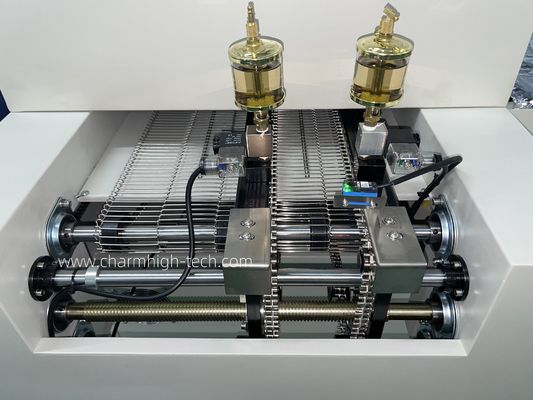 CHM-PC6635 PC Kontrolü 6 Sıcaklık Bölgesi ve SMT Lehimleme için 2200 * 350mm Isıtma Alanı ile Kurşunsuz Geri Akış Fırını
