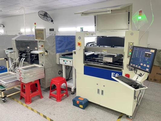 E6 Tam otomatik Vison SMT Lehimleme Yapıştırıcı Ekran Baskı Makinesi 600x350mm
