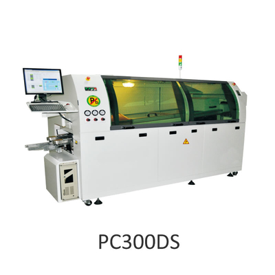 PC Kontrol Kurşunsuz Dalga Lehimleme Makinesi PC250DS, PC300DS, PC350DS PCB DIP Üretim Hatı için