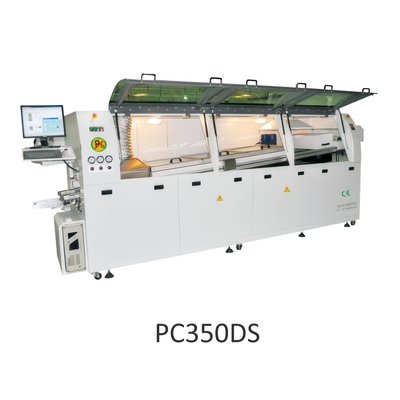 PC Kontrol Kurşunsuz Dalga Lehimleme Makinesi PC250DS, PC300DS, PC350DS PCB DIP Üretim Hatı için