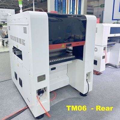 6 Başlı SMT Toplama ve Yerleştirme Makinesi TM06 PCB Taşıyıcı 60 Besleyiciler