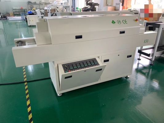 Yarım Otomatik 3250 Lehimleme Pasto Yazıcısı, CHM-551 Seçim Yer Makinesi, 830 Geri Akış Fırını