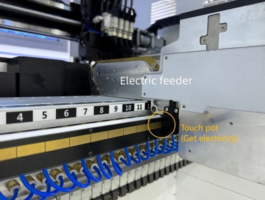 Yamaha CHM-551, CHM-650 Al ve Yer Makinesi için Elektrikli besleyici ve Pnömatik Besleyici