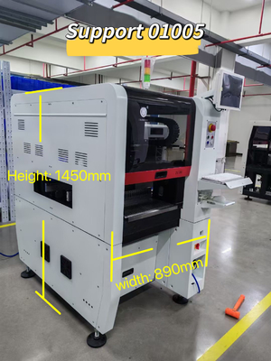 Kompakt Endüstriyel SMD Al ve Yerleştir Makinesi TC06 PCB Montaj Hatı için Çip Monter