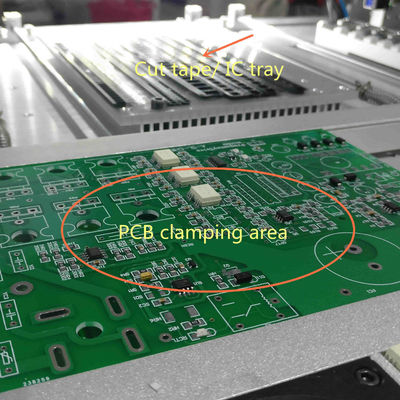 CHMT48VB 58pcs Besleyiciler Hepsi Bir Arada Makine Charmhigh Masaüstü Alma ve Yerleştirme Makinesi Küçük SMT Makinesi
