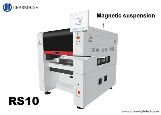 RS10 Gelişmiş Manyetik Süspansiyon Al ve Yerleştir Makinesi Çift Doğrusal Motor Sürüş Desteği 01005