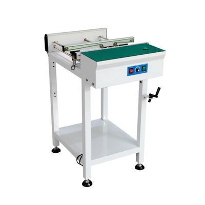 SMT Konveyör PCB Taşıma Konveyörü 0.5/0.6/0.7/1.0/1.2m Uzunluk Ayarlanabilir Hız 0-8000mm/dak ve Ray Genişliği Aralığı 50mm-350mm