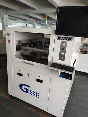 GKG GSE Tam Otomatik SMT Şablon Yazıcı Lehim Pastası Yazıcı Ekran Baskısı İçin 400*340mm