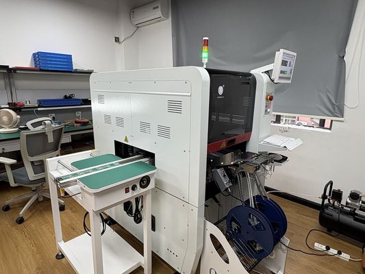 Kompakt Endüstriyel SMD Al ve Yerleştir Makinesi TC06 PCB Montaj Hatı için Çip Monter