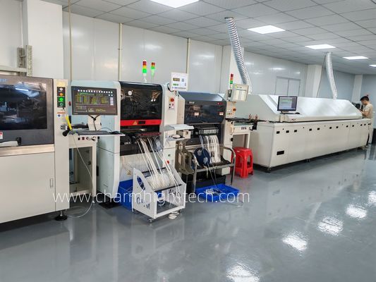 TC06 Entegre dökme demir platformu ile dar 6 başlı yüksek hızlı SMT seçme ve yerleştirme makinesi