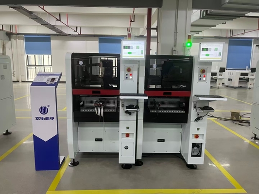 Charmhigh TC06 Pick and Place Makinesi 6 kafalı Kompakt ve Yüksek Hassasiyetli SMT Çözümü
