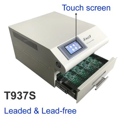 Kurşunsuz PCB T937S Geri akış fırını SMT SMD BGA Geri akış lehimleme makinesi Kızılötesi IC ısıtıcısı