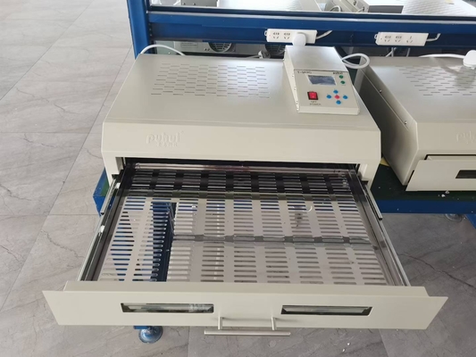 Geniş Lehimleme Alanı T962C SMT Reflow Fırın Kızılötesi IC Isıtıcı 2500w, LED Reflow Lehimleme Makinesi