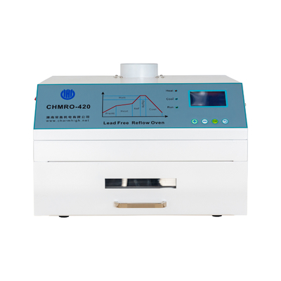 Sıcak hava + Kızılötesi 2500w Kurşunsuz Reflow Fırın CHMRO-420 SMD Isıtma İstasyonu