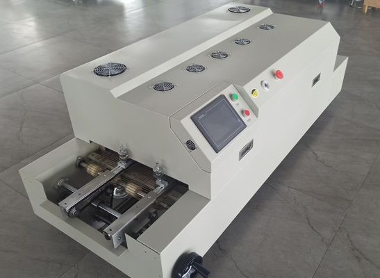 T981 Tezgah Üstü Zincir Reflow Fırını Kurşunsuz 8-bölge BGA Lehimleme Çift Taraflı PCB