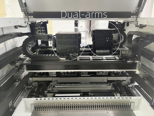 TS20 20 başlı SMT Al ve Yerleştir Makinesi Çift pistli Yüksek Hızlı Monter