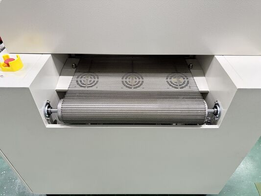 6 Isıtma Bölgeli Endüstriyel IR Kürleme Fırını 280°C Maksimum Sıcaklık ve Boya Kaplama Yapıştırıcı Kurutma için PID Kontrolü