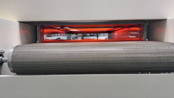 6 Isıtma Bölgeli Endüstriyel IR Kürleme Fırını 280°C Maksimum Sıcaklık ve Boya Kaplama Yapıştırıcı Kurutma için PID Kontrolü