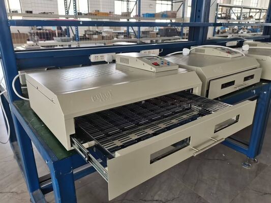 Yüksek hassasiyetli küçük SMT hattı 3040 yazıcı CHM-551 Monter T961 Fırın