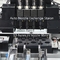 Yüksek hassasiyetli küçük SMT Üretim hattı 3040 Şablonlu yazıcı CHM-551 SMT Çip Monter Reflow Oven T961