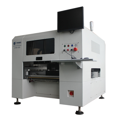 Charmhigh SMT Alma ve Yerleştirme Makinesi 4 Kafa 50 Besleyici OEM