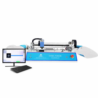 CHMT36VB Manuel Alma ve Yerleştirme Robotu Çift Taraflı 58 Besleyiciler SMT Montajı