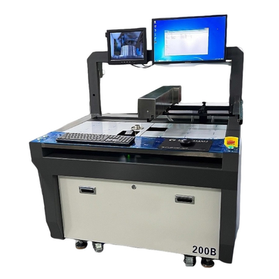 Çevrimdışı Tek Başlı Seçmeli Dalga Lehimleme Makinesi Endüstriyel PC Kontrolü 200B