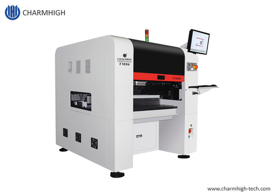 6 Başlı SMT Toplama ve Yerleştirme Makinesi TM06 PCB Taşıyıcı 60 Besleyiciler