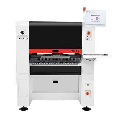 Çifte doğrusal motor sürücüsü Charmhigh RS10 manyetik süspansiyon SMT seçme ve yerleştirme makinesi