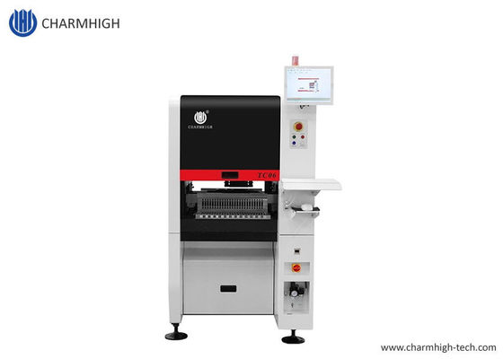 Dar Tasarımlı Yüksek Hassasiyetli TC06 Modülü SMT Dizgi Makinesi 6 Kafa 01005'i Destekler