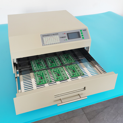 T962A Plus SMT Reflow Fırın 450 * 370mm 2300w Kızılötesi IC Isıtıcı PCB Lehimleme T962A +