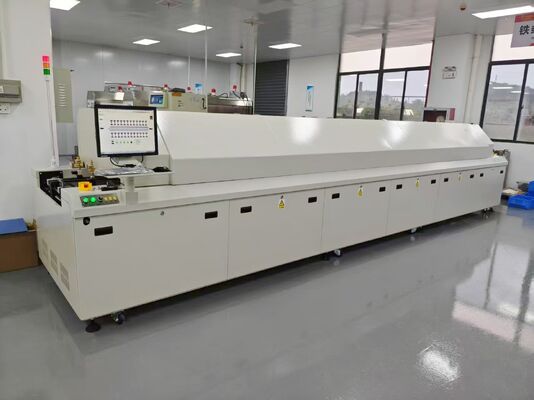CHM-PC1260 12 bölgeli kurşunsuz SMT Geri Akış Fırını 4680x600mm