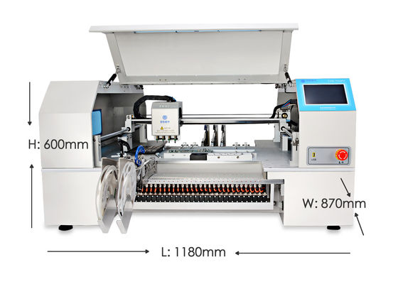 Charmhigh CHMT560P4 SMT P&P Makinesi, SMT Chip Mounter 0402-5050 SOP QFN