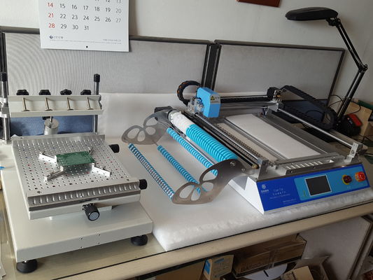 Şablon baskı makinesi 3040, SMT üretim hattı, baskı masası 300*400mm
