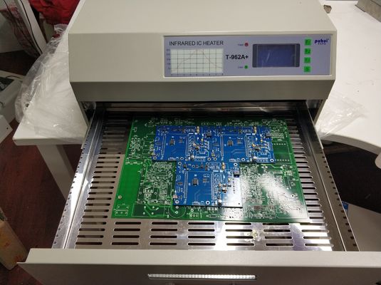 T962A Plus SMT Reflow Fırın 450 * 370mm 2300w Kızılötesi IC Isıtıcı PCB Lehimleme T962A +