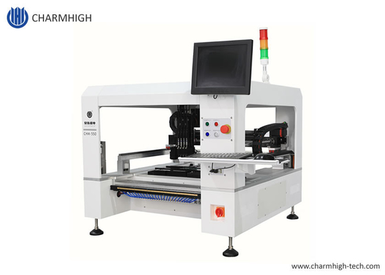 Genius 4 Kafalı Masaüstü SMT 50 Besleyicili Yer Alma Makinesi CHM-550
